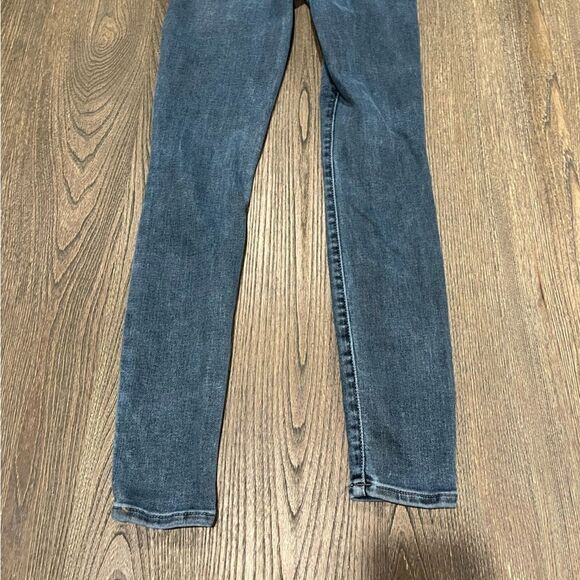 True Religion Halle Jeans Gray Vintage Wash Skinny Leg Size 24W - Picture 8 of 13